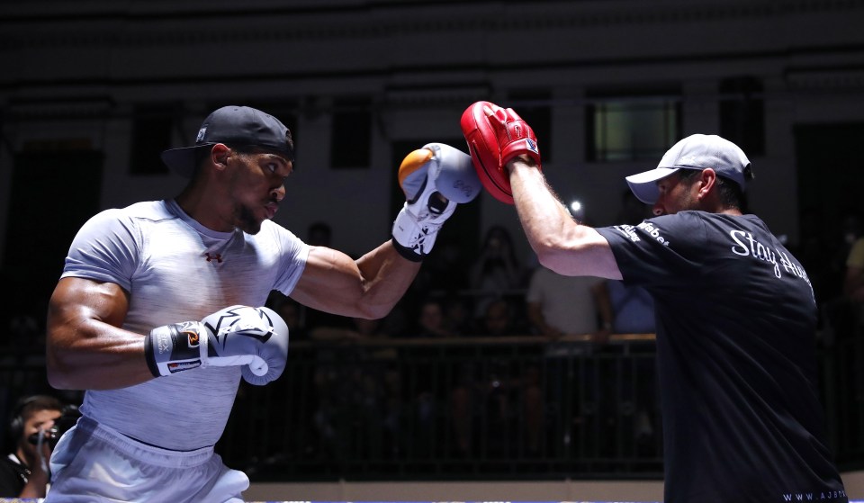  The Brit will defend his IBF world heavyweight title on Saturday