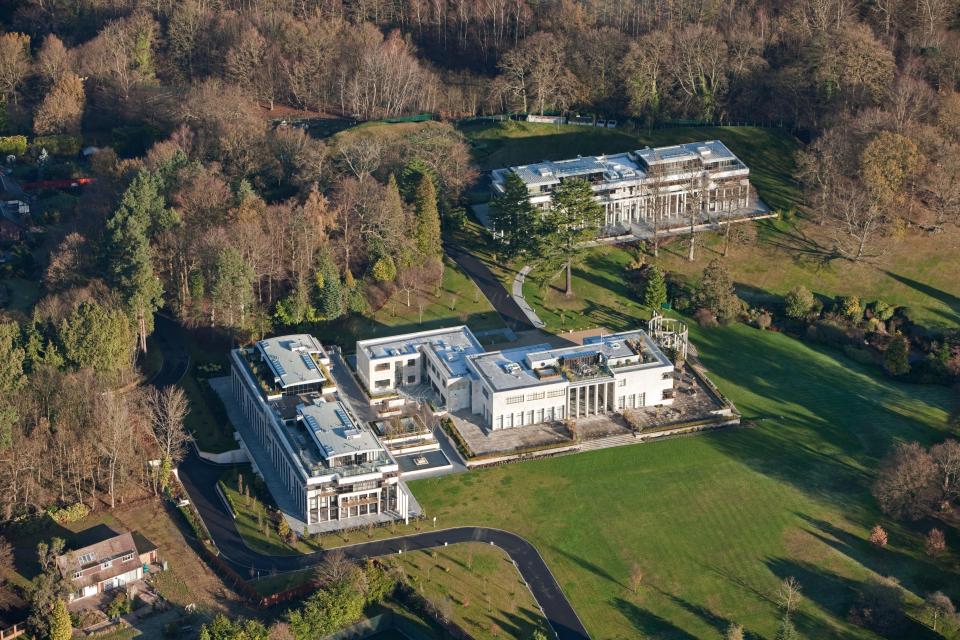  Under surveillance . . . a view of the luxury Charters apartments, Berkshire, where Sir Cliff Richard lived at the time of the raid