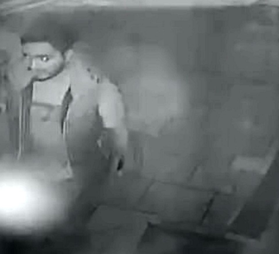  Mohammed Afzal caught on CCTV as he wandered through the Bristol city streets on April 14