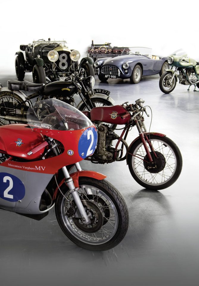  Robert White's vast treasure trove of vintage motorbikes and cars