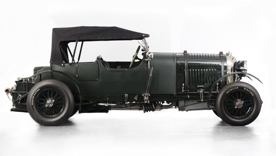  The 1930 Bentley 4.5-Litre Replica Tourer which is worth an estimated £550,000 and will go on sale at Bonhams