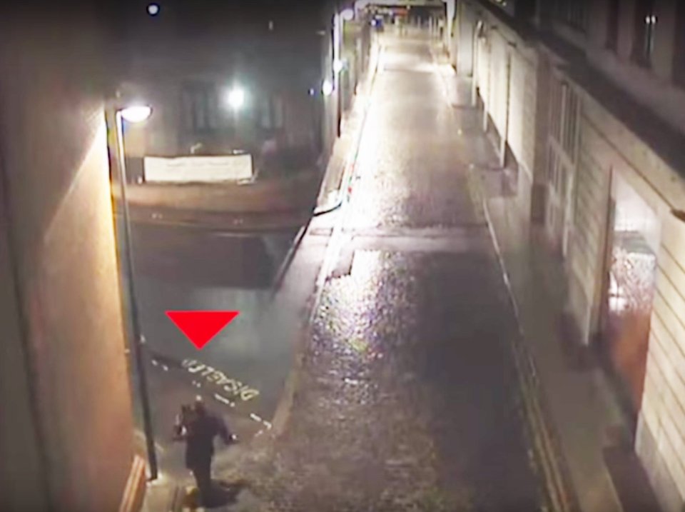  Cops hope reissuing the disturbing footage will help track the attacker down