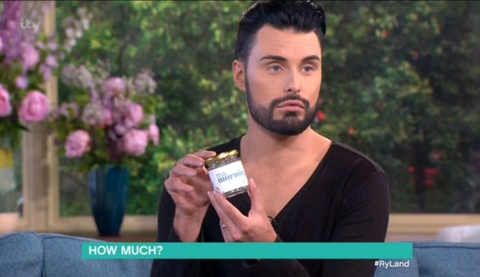  Rylan Clark-Neal suggested the duo breath into a jar