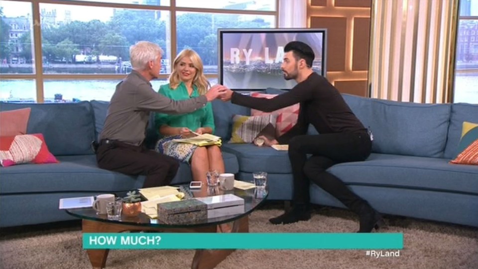  Rylan's suggestion came about after a fan posted an eBay auction of a jar of air from a Stone Roses concert