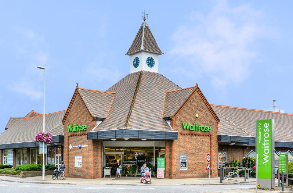  'We make sure it is always available' ... Waitrose spokeswoman says upmarket chain always has festive products in stock