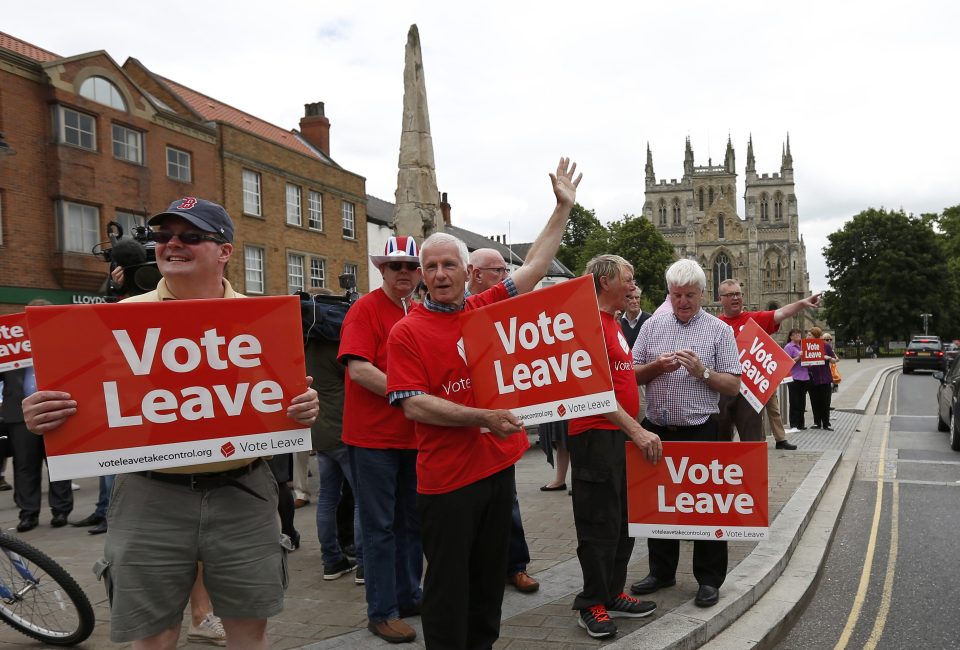  Vote Leave supporters in Selby were very happy to have Boris Johnson in their town