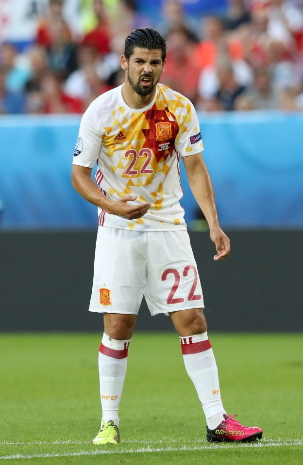  Nolito is currently on Euro 2016 duty in France with Vicente del Bosque's Spain