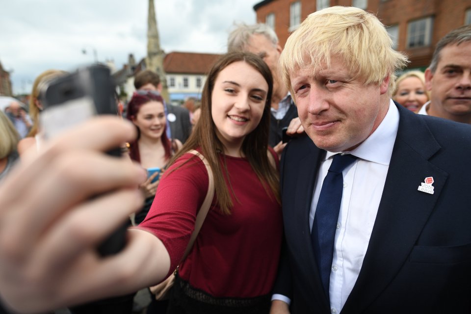  Boris Johnson told supporters that tomorrow can be Britain's independence day