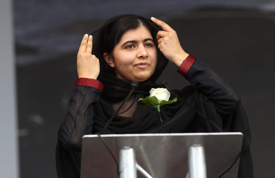  Malala Yousafzai told the crowd having more in common than what separates us was a principle Jo Cox lived by