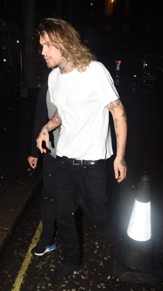  Marco Pierre White Jr enjoyed a wild night out