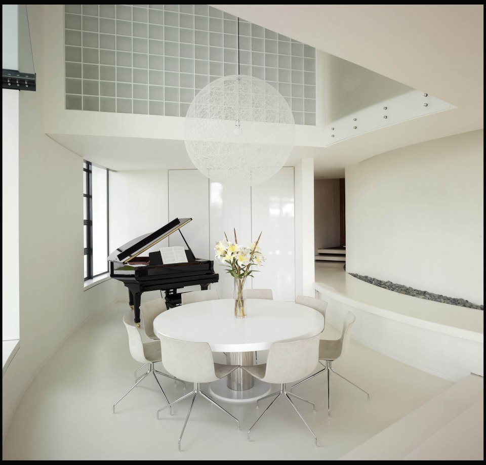  There's even room for a baby grand piano