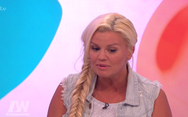  Kerry Katona has hit back at online trolls who attacked her daughter's weight