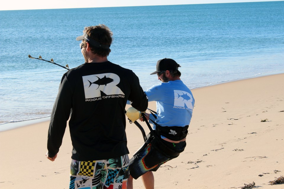  Jethro said he and Joshua had probably caught over 1,000 sharks during their trips off the Western Australian coast and that their biggest priority was the safety and health of the animals