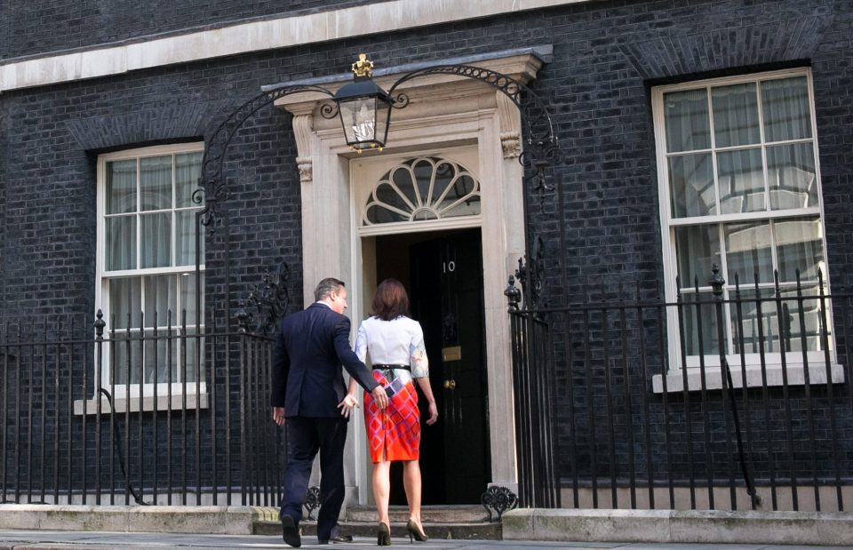  Cameron announced that he will be vacating No10 after his Brexit vote defeat last week