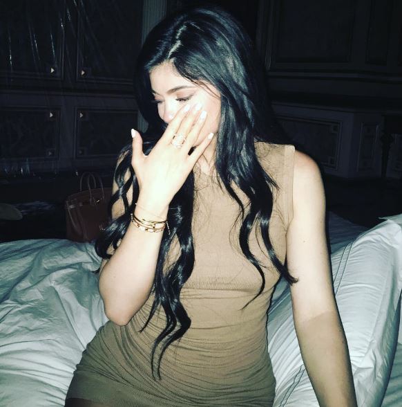  Rekindled romance,,, Tyga posts picture of Kylie Jenner with the caption 'back'