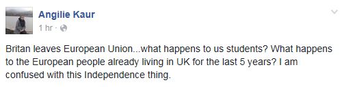  Migrants have been left wondering what will happen to them now Britain has decided to leave the EU