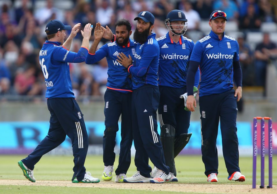  Adil Rashid was England's most economical bowler by taking figures of 2-34