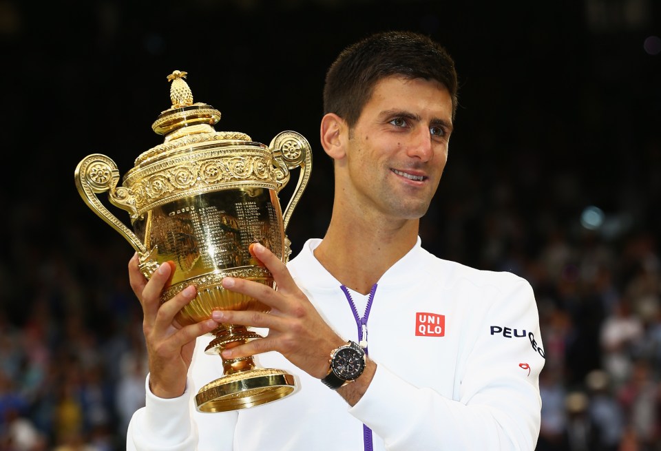  Current Wimbledon champ Novak Djokovic won his first French Open title earlier this month