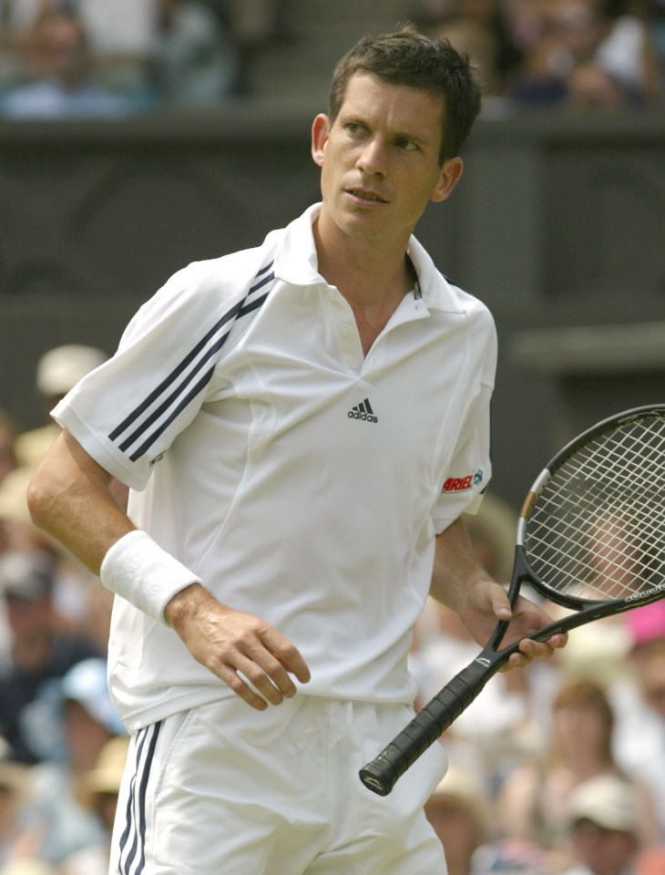  Tim at the 2005 Wimbledon Championships