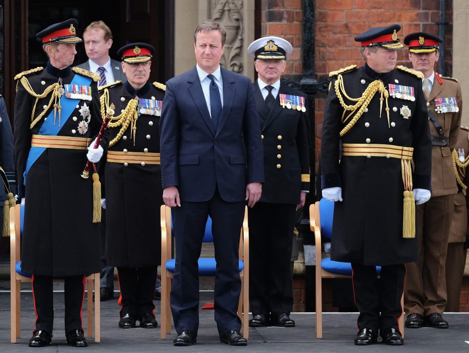  David Cameron was pictured for the first time since resigning as Prime Minister