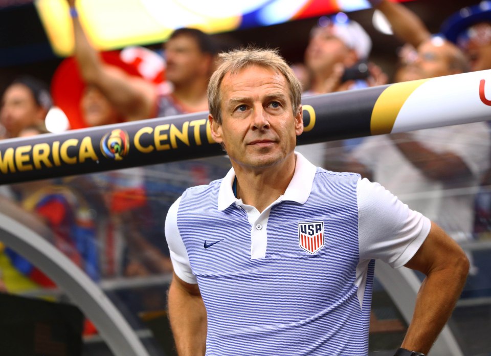  Jurgen Klinsmann would relish the chance to take over as England boss