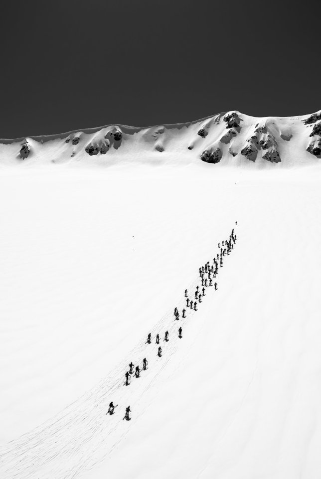  Ice to meet you... brave participants compete in the Red Bull Out of Hell event in Puyehue, Chile