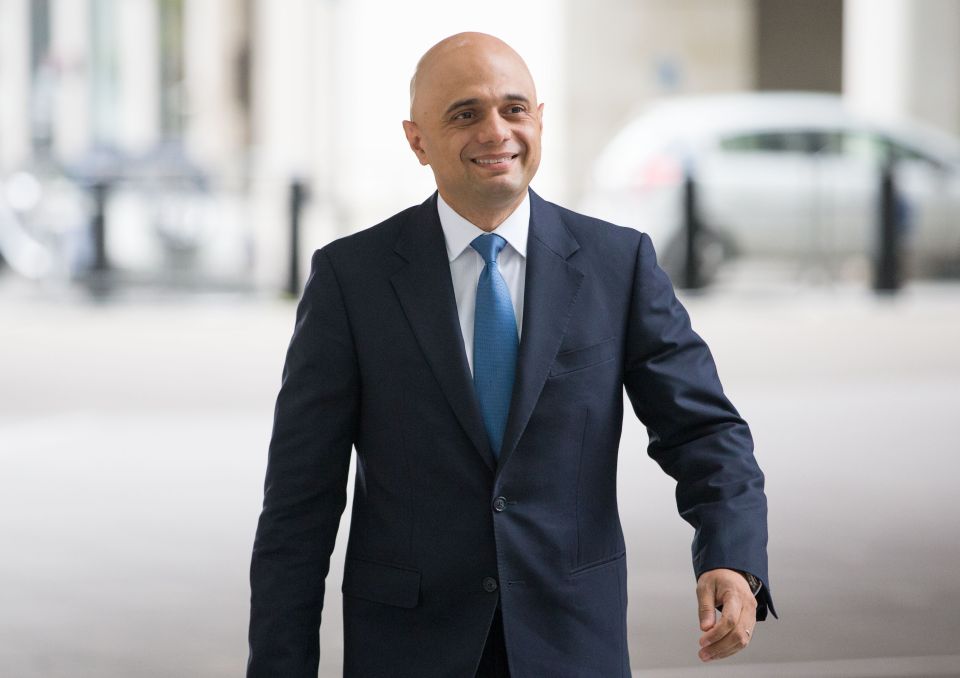  Peacekeeper ... Sajid Javid is urging industry bosses to stay calm as he tries to stop a panic exodus of firms