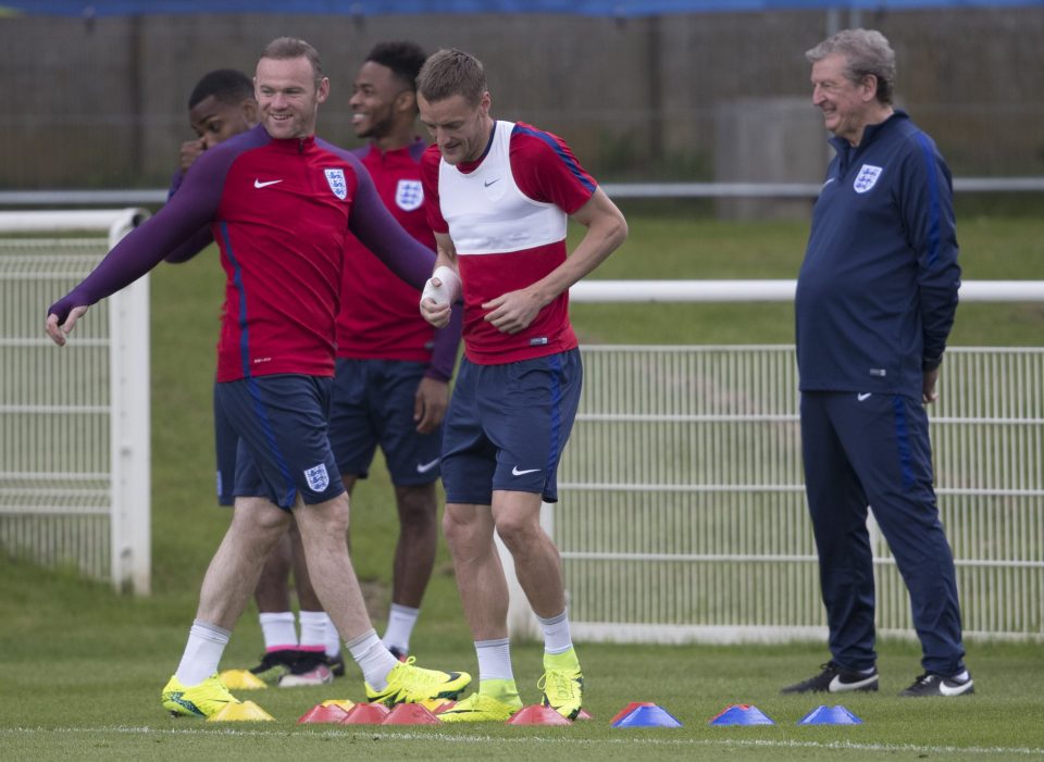  Roy Hodgson insists there is no rift between Wayne Rooney and Jamie Vardy