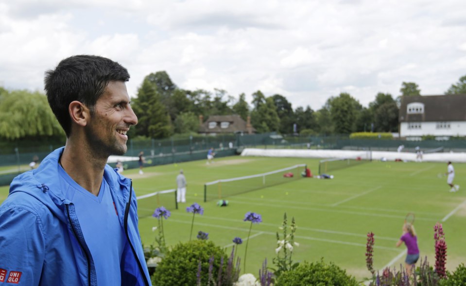  Novak Djokovic returns to Wimbledon to defend the title he won last year