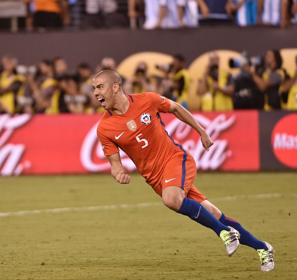 Francisco Silva scored the winning spot kick to seal Chile's success