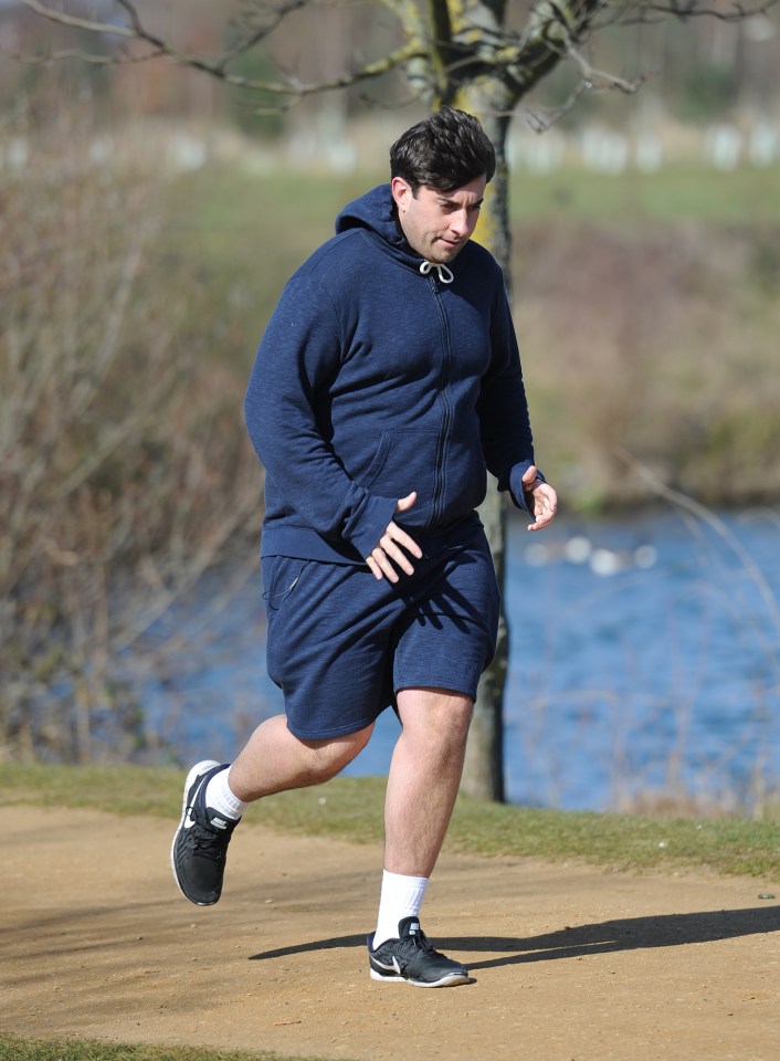  Arg is aiming to lose five stone this year