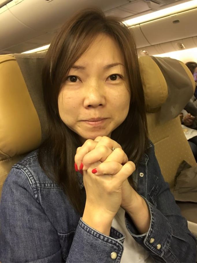  "We were so close to death!" Passenger Lee Bee Yee spoke of her horror after watching the engine burst into flames