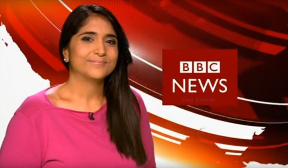  Kotecha works as a reporter on BBC Radio 4’s Today programme and a presenter on BBC One’s 8pm news bulletin