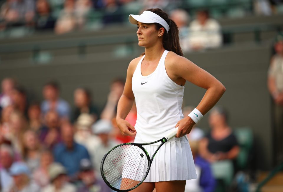  Laura Robson struggled against Angelique Kerber