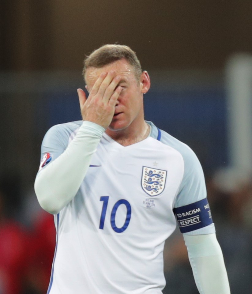  Captain Wayne Rooney gave the Three Lions an early lead against a nation with a population smaller than Coventry. But both he and son Kai held their heads in their hands as England’s flops lost.