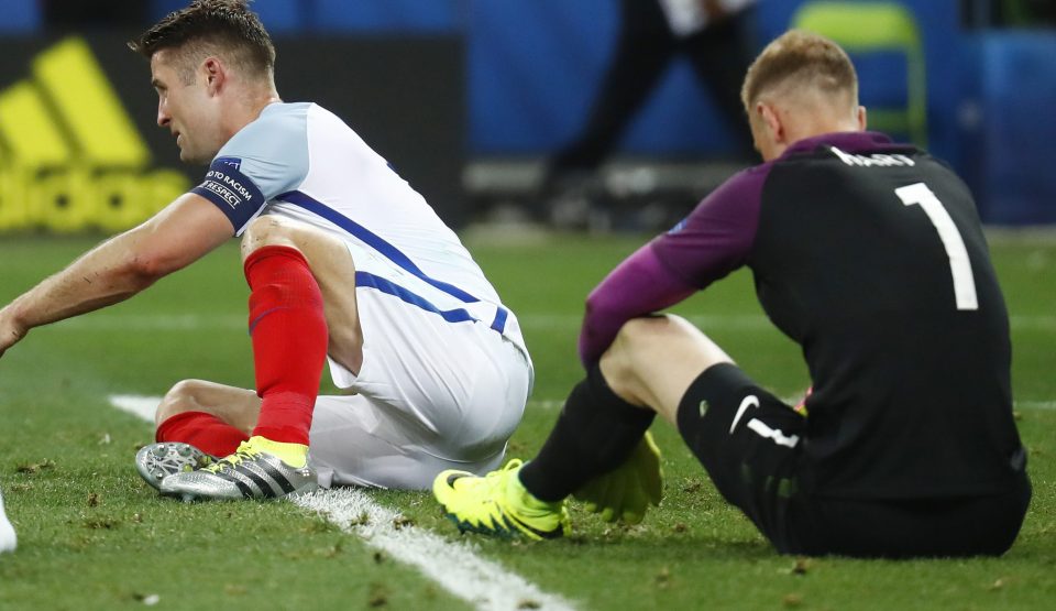 There is nowhere to hide for Gary Cahill and Joe Hart after England were humiliated by minnows Iceland