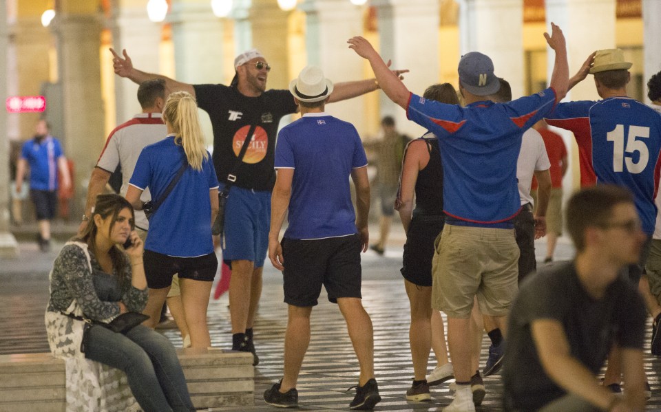  The heavyweight champ even joked with victorious Iceland fans