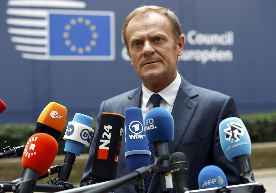  European Council President Donald Tusk says it is not the right time to meet Nicola Sturgeon to talk about Scotland staying in the EU