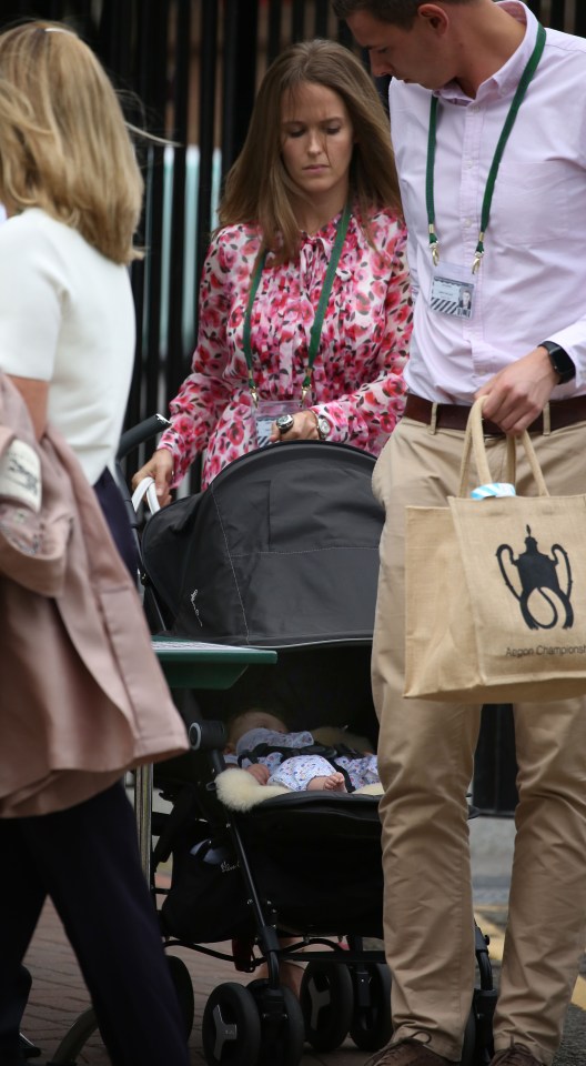  The mum and daughter due looked radiant in their matching floral outfits