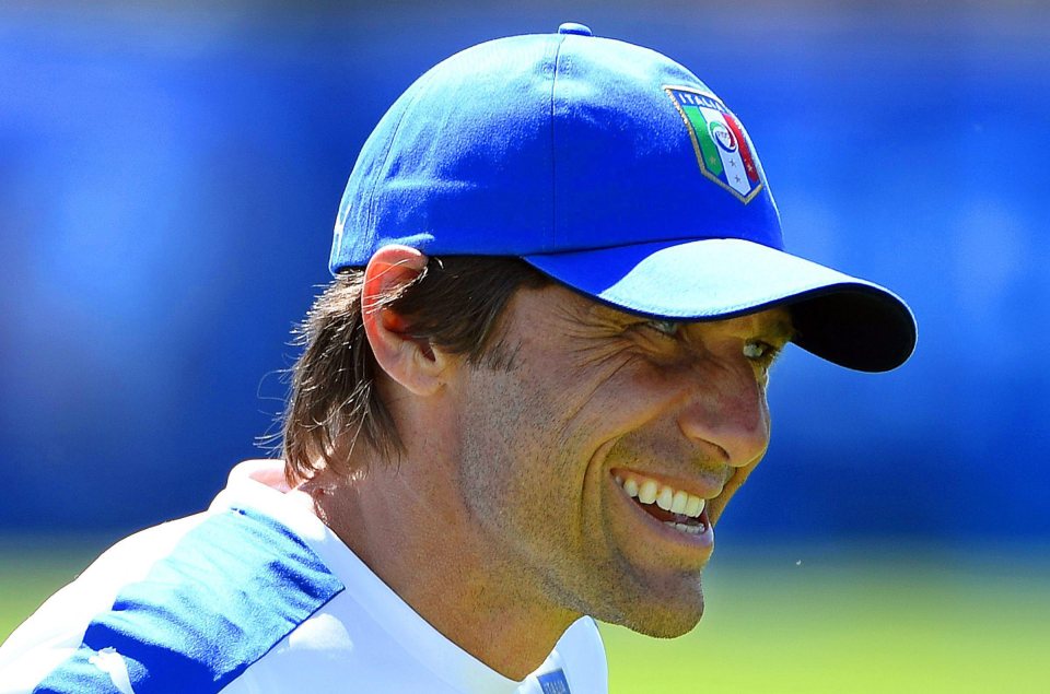  Antonio Conte will look to continue Italy's amazing run against Germany