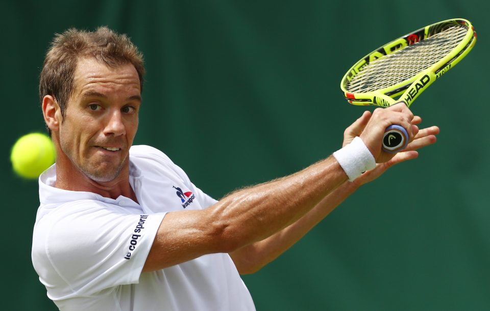  Richard Gasquet beat Aljaz Bedene 6-3 6-4 6-3 in Wimbledon 2016 first round