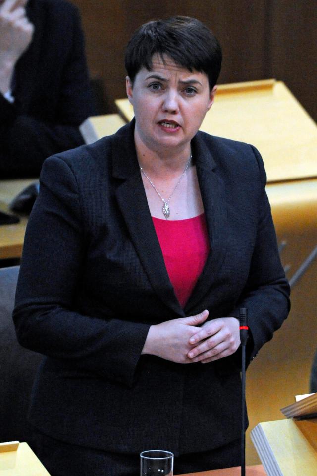  Ruth Davidson says Nicola Sturgeon should stop trying to break up Britain with her talk of independence