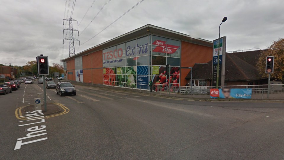  The camera was found at a Tesco store at the Brookfield Centre in Cheshunt, Herts