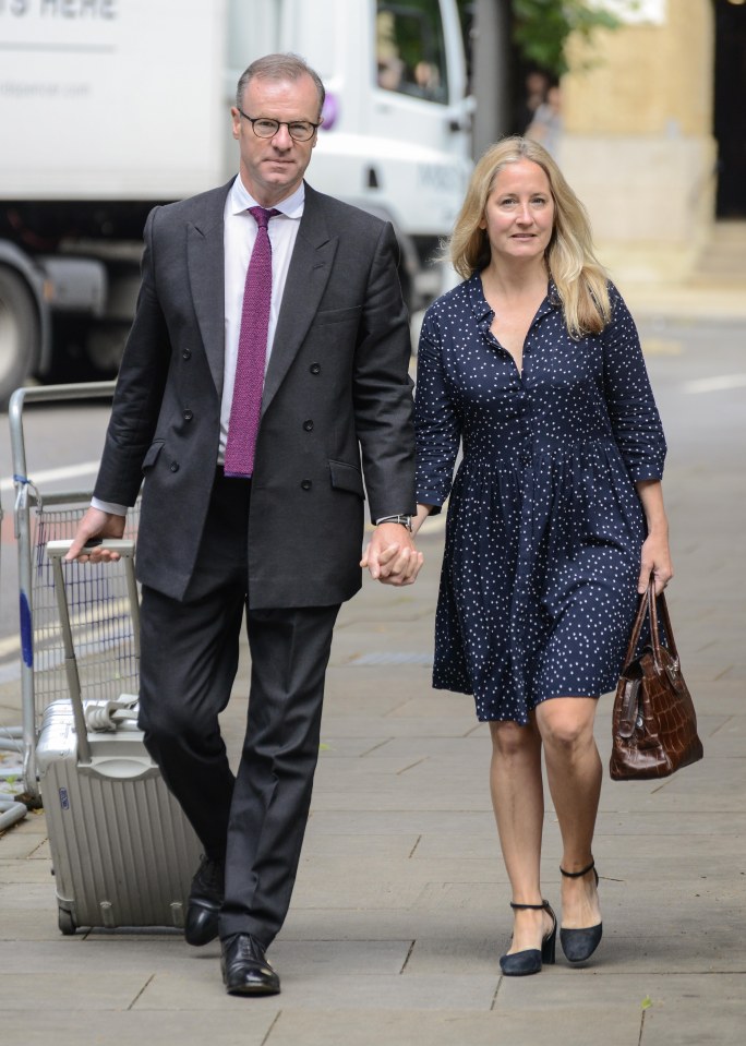  Jonathan Simpson and property lawyer wife Katherine Simpson were found guilty of stalking involving serious alarm or distress