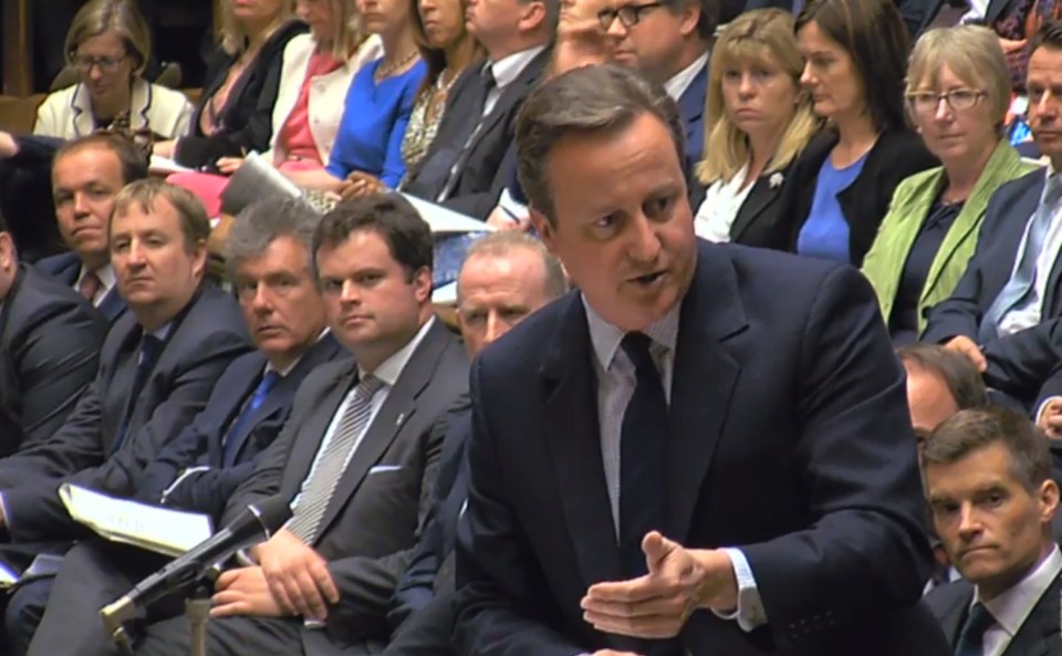  David Cameron says a lot of challenges lie ahead for Britain's economy