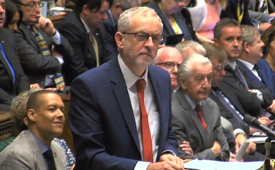  Jeremy Corbyn is refusing to stand down despite an overwhelming vote of no confidence by his MPs