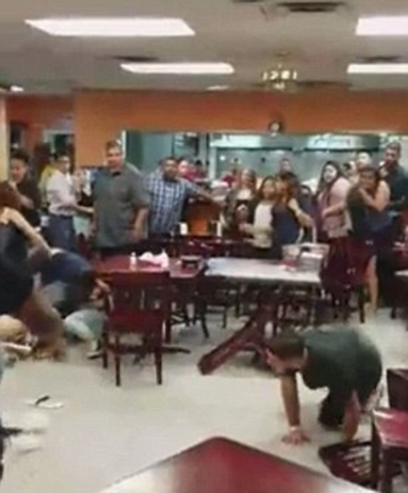  A brawl erupted in a Mexican restaurant in Texas over an argument about salsa