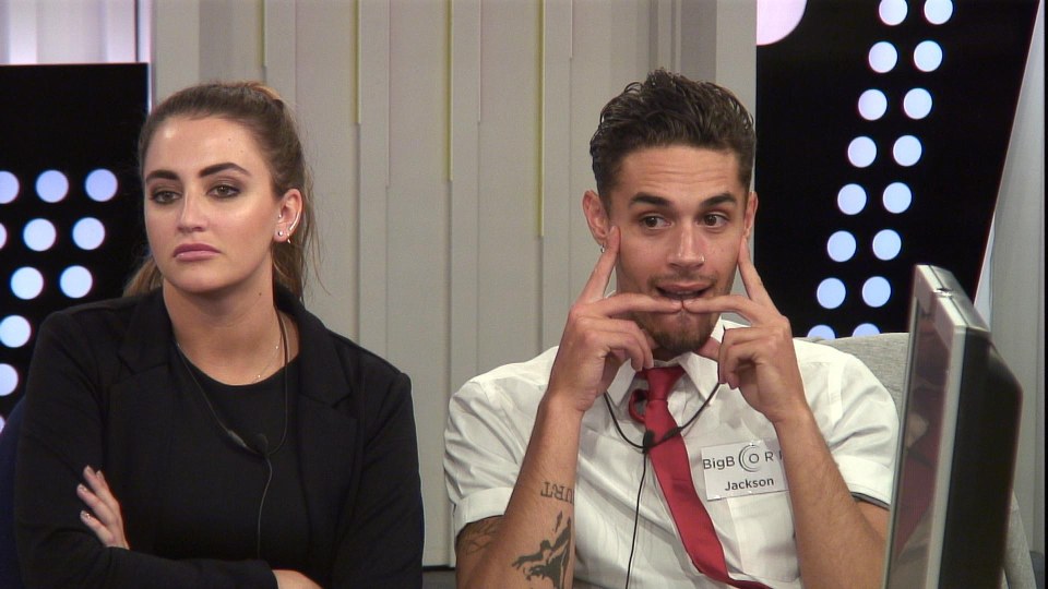  Georgina and Jackson were rocked by a viewers comment