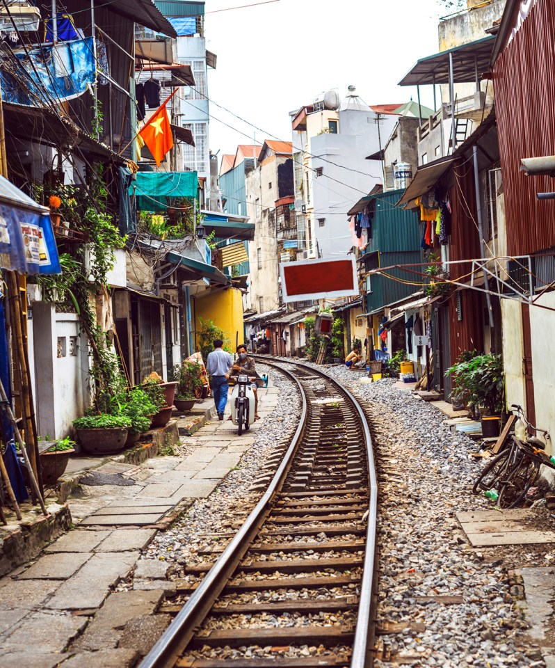  Hanoi's streets are full of the hustle and bustle of life - look out for the tiny Buddhist temples and don't miss Vietnam's first university and its landscaped courtyards