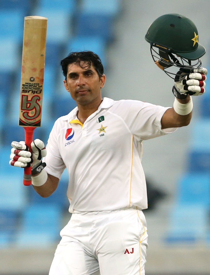  Misbah-ul-Haq will captain Pakistan at 42 years of age in their four-Test series